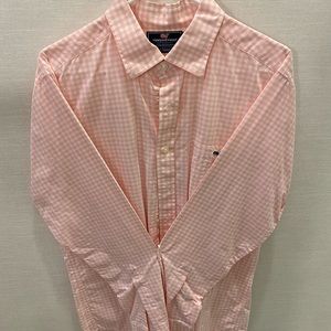 Pink Vineyard Vines Button Down